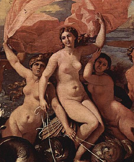 Nicolas Poussin Der Triumphzug des Neptun oil painting picture
